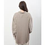 BACKプリーツ裾タックブラウス | rps | 詳細画像27