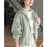 ライトカーキ | ナイロンバルーンフードジップブルゾン | rps