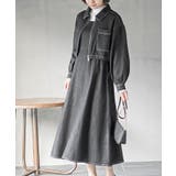 ブラック | デニムブルゾン×キャミワンピースセットアップ | rps