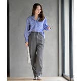 衿フリルボータイシャツ | rps | 詳細画像10 