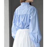 衿フリルボータイシャツ | rps | 詳細画像24 