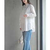 衿フリルボータイシャツ | rps | 詳細画像3 