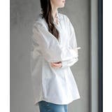 衿フリルボータイシャツ | rps | 詳細画像9 