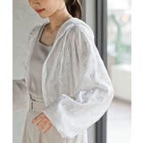 レース透かし編みパーカー | rps | 詳細画像7 