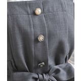 多釦ビスチェ×ワイドパンツセットアップ | rps | 詳細画像10 