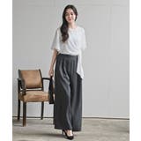 多釦ビスチェ×ワイドパンツセットアップ | rps | 詳細画像12 