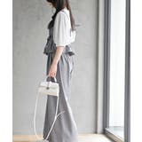 多釦ビスチェ×ワイドパンツセットアップ | rps | 詳細画像15 