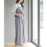 多釦ビスチェ×ワイドパンツセットアップ | rps | 詳細画像16 