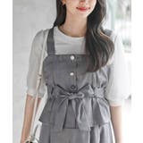 多釦ビスチェ×ワイドパンツセットアップ | rps | 詳細画像17 