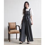 多釦ビスチェ×ワイドパンツセットアップ | rps | 詳細画像2 