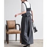 多釦ビスチェ×ワイドパンツセットアップ | rps | 詳細画像4 