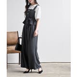 多釦ビスチェ×ワイドパンツセットアップ | rps | 詳細画像5 