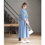 ドロスト8分袖シャツ×キャミワンピースデニムセットアップ | rps | 詳細画像14