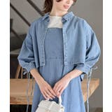 ドロスト8分袖シャツ×キャミワンピースデニムセットアップ | rps | 詳細画像18