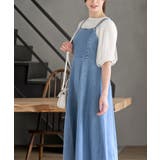 ドロスト8分袖シャツ×キャミワンピースデニムセットアップ | rps | 詳細画像22