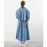 ドロスト8分袖シャツ×キャミワンピースデニムセットアップ | rps | 詳細画像28