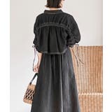 ドロスト8分袖シャツ×キャミワンピースデニムセットアップ | rps | 詳細画像4