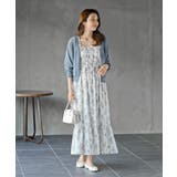 リボン付きシャーリングキャミワンピース | rps | 詳細画像10 