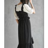 リボン付きシャーリングキャミワンピース | rps | 詳細画像13 