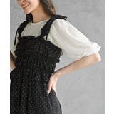 リボン付きシャーリングキャミワンピース | rps | 詳細画像16 