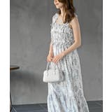 リボン付きシャーリングキャミワンピース | rps | 詳細画像3 