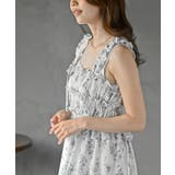 リボン付きシャーリングキャミワンピース | rps | 詳細画像7 