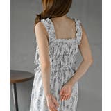 リボン付きシャーリングキャミワンピース | rps | 詳細画像8 