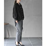 ＢＡＣＫレースアップ裾タックブラウス | rps | 詳細画像13 