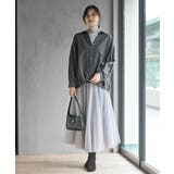 ＢＡＣＫレースアップ裾タックブラウス | rps | 詳細画像2 