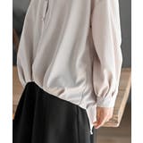 ＢＡＣＫレースアップ裾タックブラウス | rps | 詳細画像26 