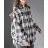 アイボリー | ホットフィックスチェックシャーリングシャツ | rps