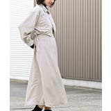 シャツブルゾン×キャミワンピース太コールセットアップ | rps | 詳細画像3 