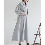 グレー | シャツブルゾン×キャミワンピース太コールセットアップ | rps