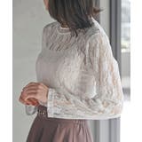 シアーネック総レースカットソー | rps | 詳細画像7 