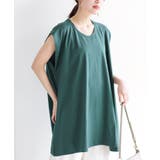 グリーン | フレンチスリーブチュニックＴ | rps