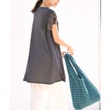 レース袖カットチュニック | rps | 詳細画像11 