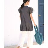 レース袖カットチュニック | rps | 詳細画像12 