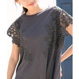 レース袖カットチュニック | rps | 詳細画像14 