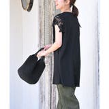 レース袖カットチュニック | rps | 詳細画像21 