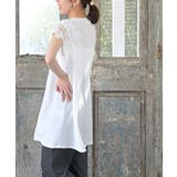 レース袖カットチュニック | rps | 詳細画像3 