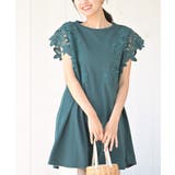 レース袖カットチュニック | rps | 詳細画像31 