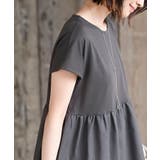 異素材切替ペプラムＴシャツ | rps | 詳細画像9 