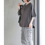 ミニ裏毛ルーズハイネックドルマンプルオーバー | rps | 詳細画像12 