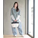 ミニ裏毛ルーズハイネックドルマンプルオーバー | rps | 詳細画像28 