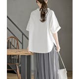 ミニ裏毛ルーズハイネックドルマンプルオーバー | rps | 詳細画像4 