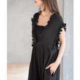 レースアッププリーツオールインワン | rps | 詳細画像14 