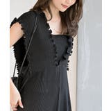 レースアッププリーツオールインワン | rps | 詳細画像15 