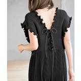 レースアッププリーツオールインワン | rps | 詳細画像16 