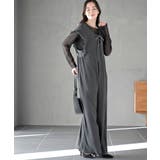 レースアッププリーツオールインワン | rps | 詳細画像2 