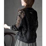 コード刺繍シアーブルゾン | rps | 詳細画像8 